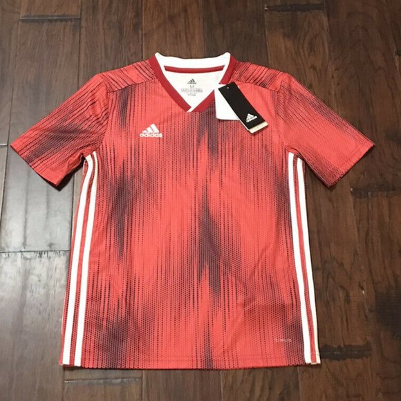 Adidas Youth Tiro 19 Climalite Soccer Jersey NWT